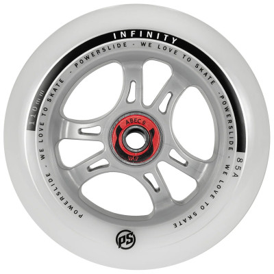 Skates Wheels - POWERSLIDE Infinity RTR - 110mm 85a ABEC-9 - Set of 3