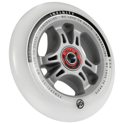 Skates Wheels - POWERSLIDE Infinity RTR - 110mm 85a ABEC-9 - Set of 3