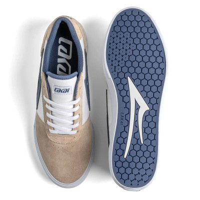 Chaussure De Skate - LAKAI Manchester - White Tan Navy