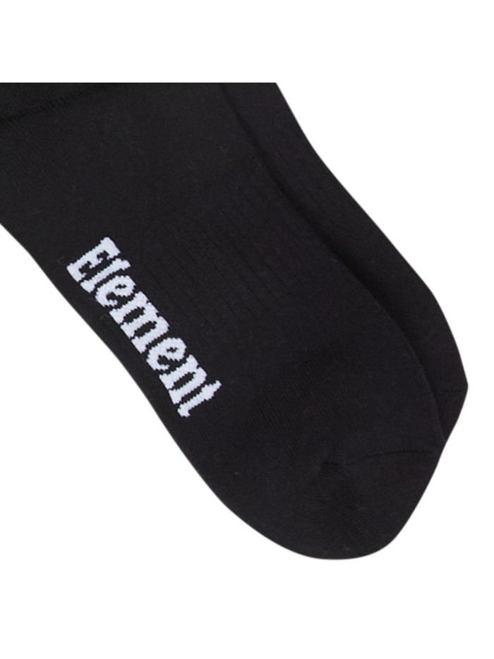 Socks - ELEMENT Icon - Flint Black - Pack of 3