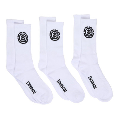 Chaussettes - ELEMENT Icon - Blanc - Lot de 3