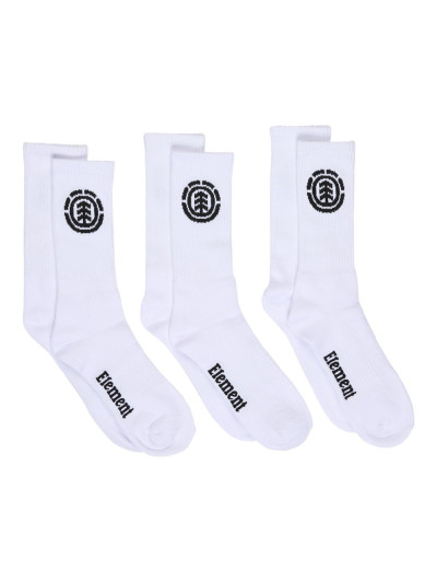 Chaussettes - ELEMENT Icon - Blanc - Lot de 3