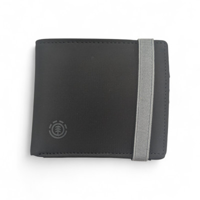 Wallet - ELEMENT Icon Strap Bifold - Flint Black