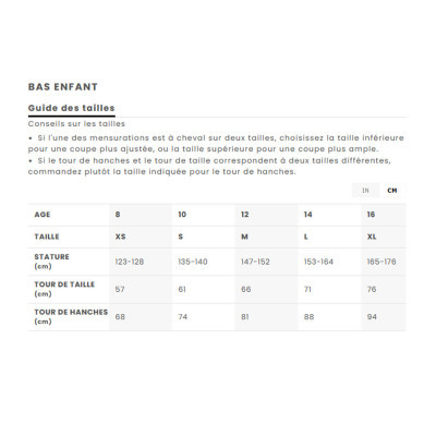 Kids Baggy  Short - ELEMENT Big Carpenter Canvas - Violet sizing chart