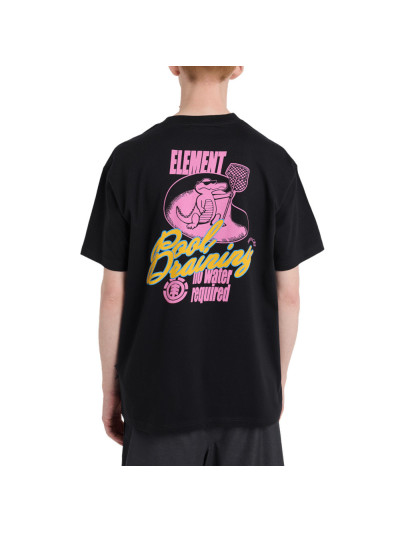 T-shirt - ELEMENT Pool Draining - Off Black