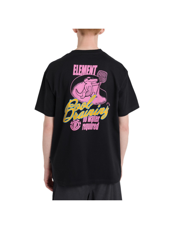 T-shirt - ELEMENT Pool Draining - Off Black