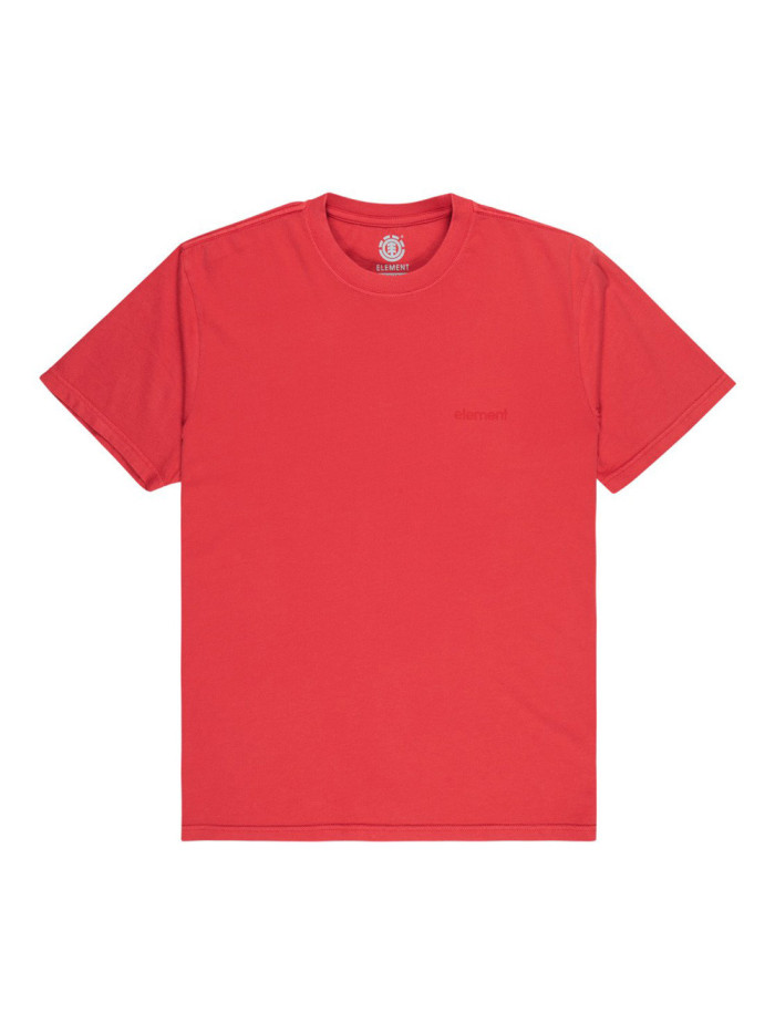 T-shirt - ELEMENT Lowcase Pigment - Rouge