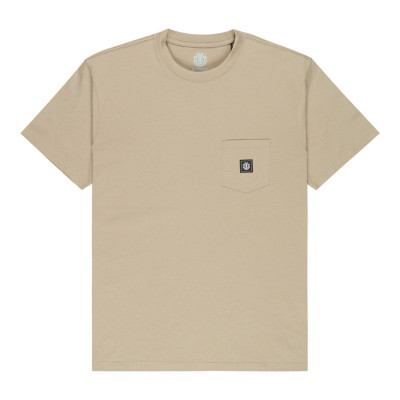T-shirt - ELEMENT Label Pocket - Aluminium