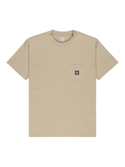 T-shirt - ELEMENT Label Pocket - Aluminium
