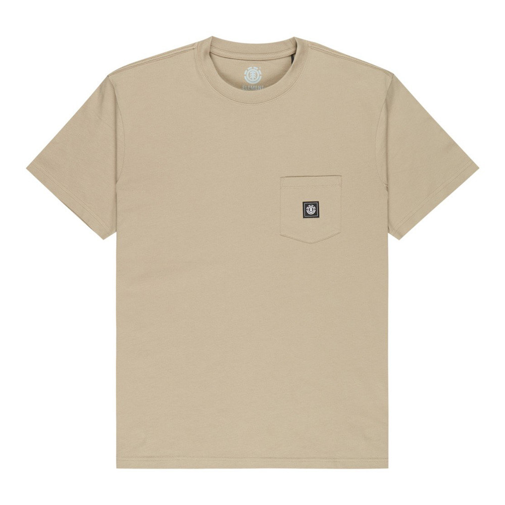 T-shirt - ELEMENT Label Pocket - Aluminum