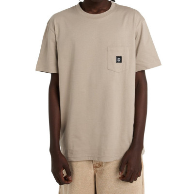 T-shirt - ELEMENT Label Pocket - Aluminum