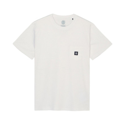 T-shirt - ELEMENT Label Pocket - Blanc