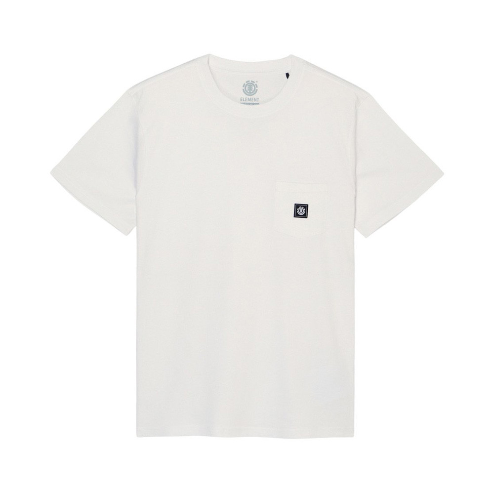 T-shirt - ELEMENT Label Pocket - Blanc