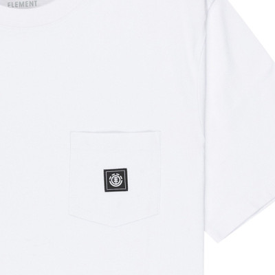 T-shirt - ELEMENT Label Pocket - Blanc