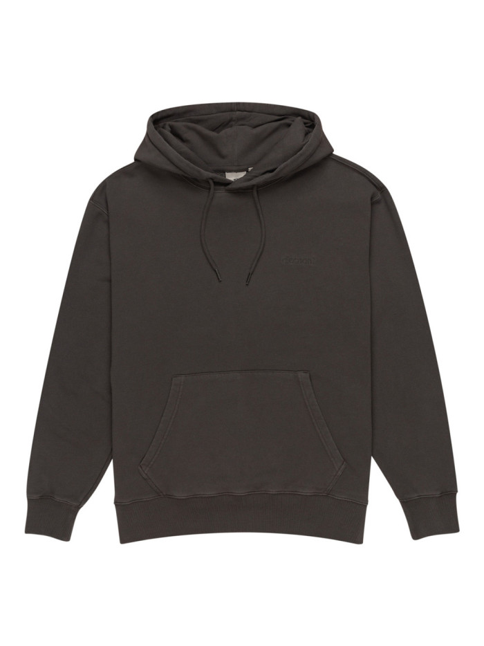 Hoodie - ELEMENT Lowcase Pigment - Off Black