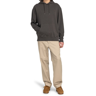 Hoodie - ELEMENT Lowcase Pigment - Off Black