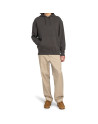 Hoodie - ELEMENT Lowcase Pigment - Off Black