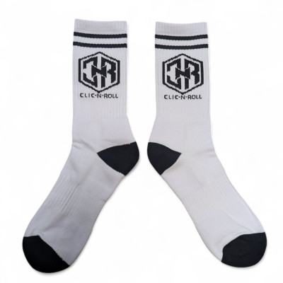 Socks - CLIC-N-ROLL - White - Pair