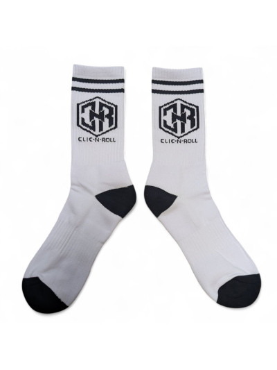 Socks - CLIC-N-ROLL - White - Pair