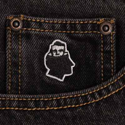 Baggy Jeans- NNSNS Bigfoot Denim - Black Washed