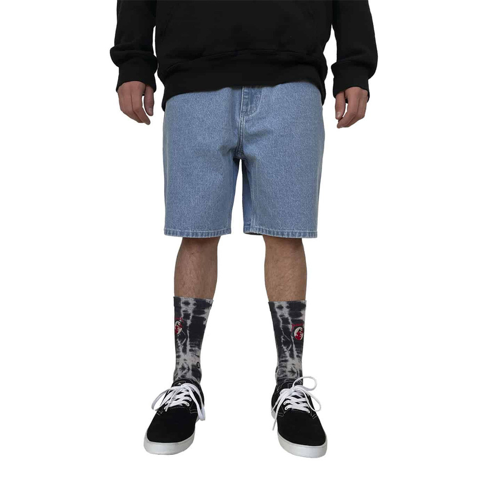 Short Baggy Jean - NNSNS Bigfoot Short - Bleu Clair