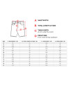 Baggy Denim Shorts - NNSNS Bigfoot Short - Superlight Blue sizing chart
