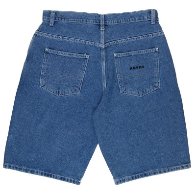 Baggy Denim Shorts - NNSNS Bigfoot Short - Dark Blue