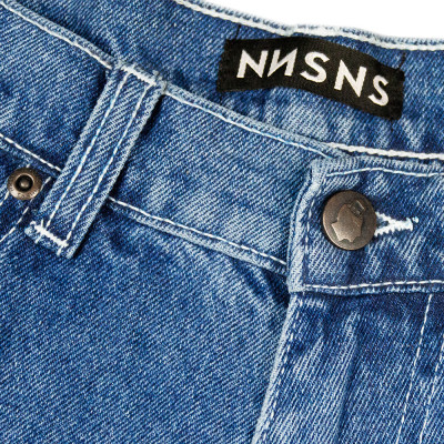 Short Baggy Jean - NNSNS Bigfoot Short - Bleu Foncé