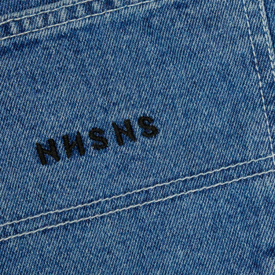 Baggy Denim Shorts - NNSNS Bigfoot Short - Dark Blue