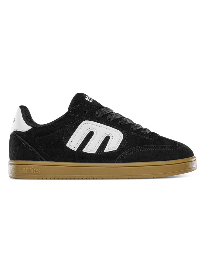 Kids Skate Shoes - ETNIES locut - Black White Gum