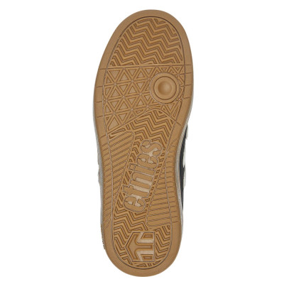 Chaussure Skate Enfant - ETNIES locut - Noir Blanc Gomme