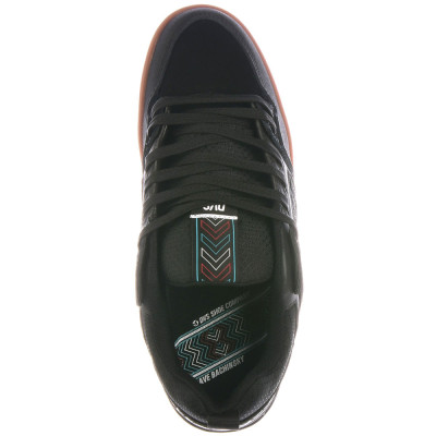 Skate Shoes - DVS Comanche LT 2.0+ - Black Reflective Gum Nubuck