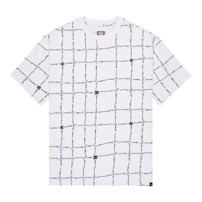 T-shirt - DC SHOES Wired Resort - Blanc
