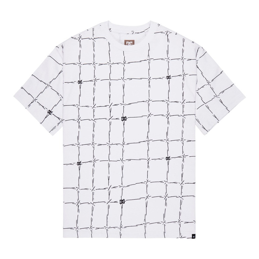 T-shirt - DC SHOES Wired Resort - Blanc
