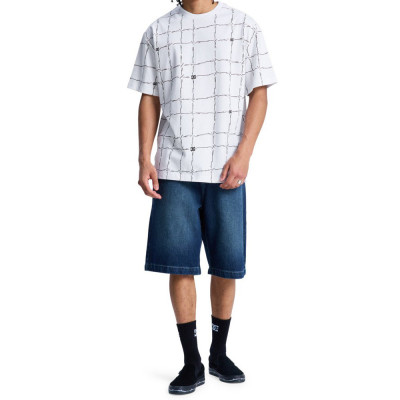 T-shirt - DC SHOES Wired Resort - White