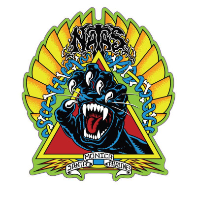 Autocollant de Skate - SANTA CRUZ Natas Screaming Panther - Unité