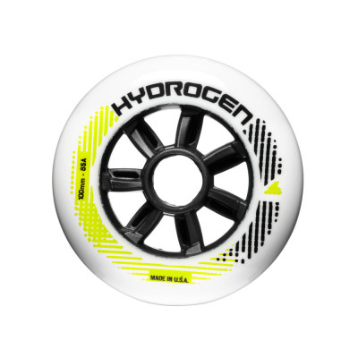 Skates Wheels - ROLLERBLADE Hydrogen - 100mm 85a - Set of 8