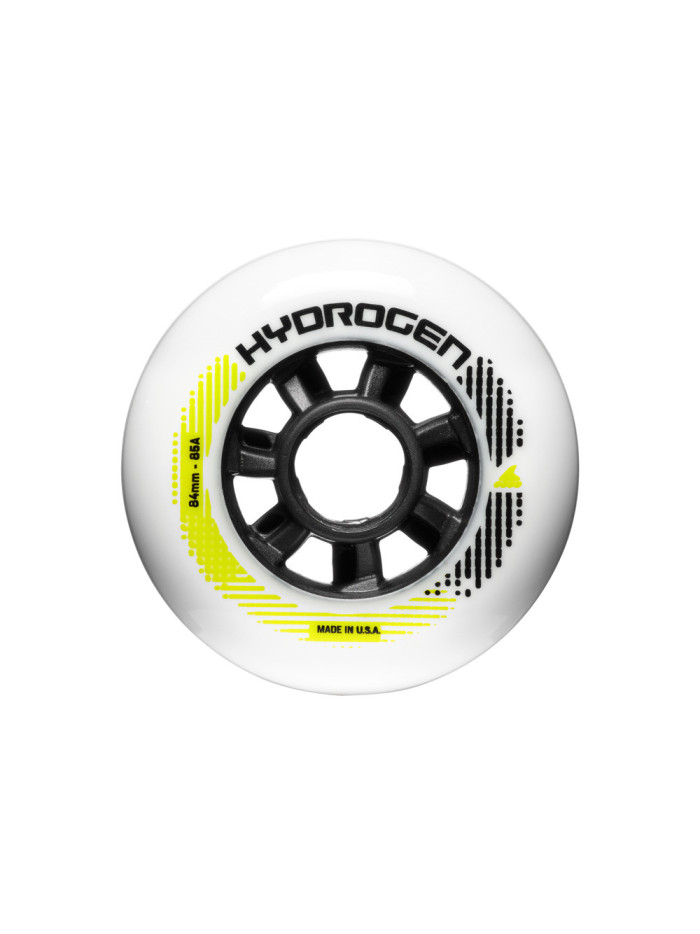 Roue Roller - ROLLERBLADE Hydrogen - 84mm 85a - Jeu de 8