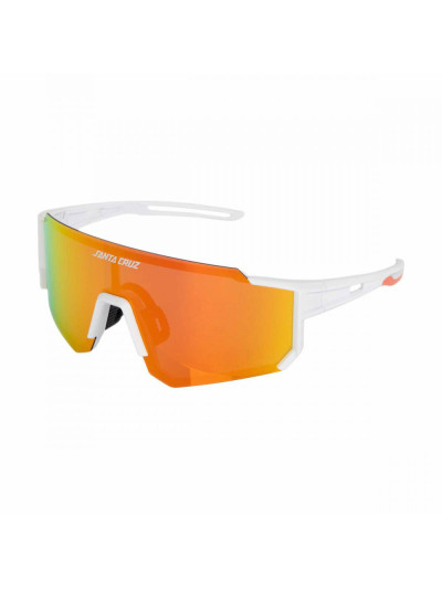 Lunettes de Soleil - SANTA CRUZ Strip Race - Blanc Orange Rouge