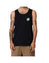 Tank Top - SANTA CRUZ Partial Dot - Black Mint