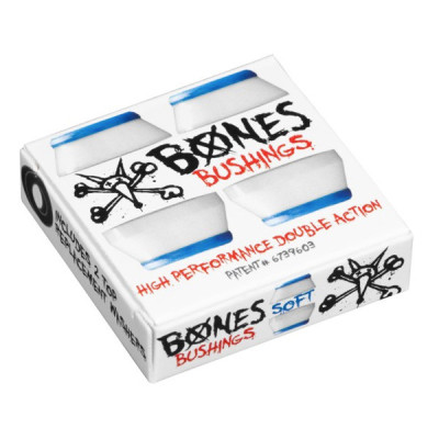 Bushing Skate - BONES - Blanc - Souple - Jeu de 4