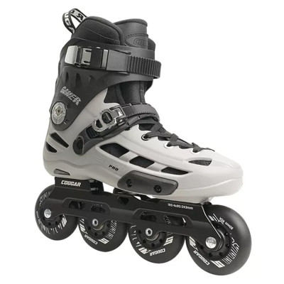 Freeskate Skates - COUGAR 509 Pro - 80 Black Grey