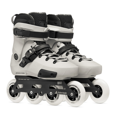 Freeskate Skates - ROLLERBLADE Twister 90R - White Black