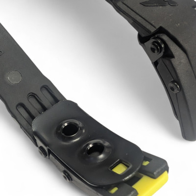 Boucle Roller - ROLLERBLADE RB 80 - Noir Jaune - Paire