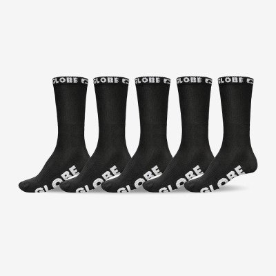 Socks - GLOBE Blackout - Pack of 5