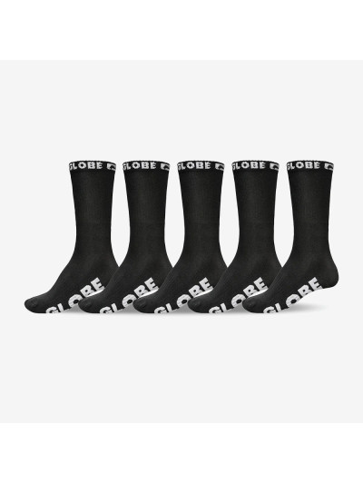 Chaussettes - GLOBE Blackout - Lot de 5