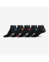 Socks Low Cut - GLOBE Ingles - Black - Pack of 5