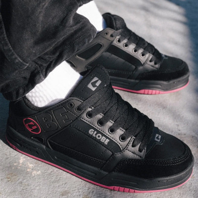 Chaussure Skate - GLOBE Tilt - Black Pink