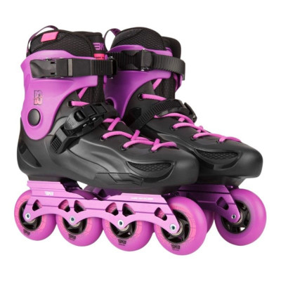 Roller Femme Freeskate - FLYING EAGLE X BKB B3S - Violet - Rockered