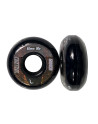 Skates Wheels - GROUND CONTROL Earth City - 60mm 90a - Black - Set of 4